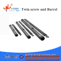 Twin Tube Extruder Screw PVC tube nitriding parallel twin tube extruder screw Manufactory